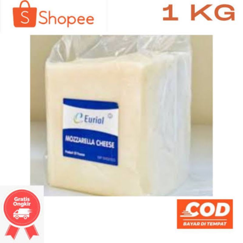 

Eurial 1kg Keju Mozzarella cheese