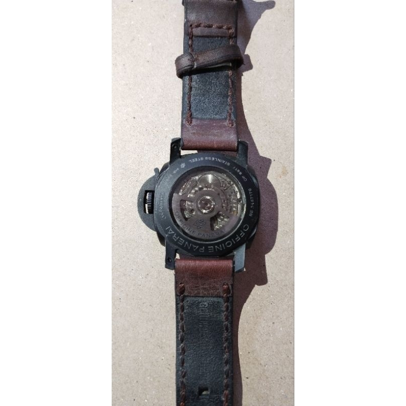 jam tangan luminor panerai GMT ceramica bekas