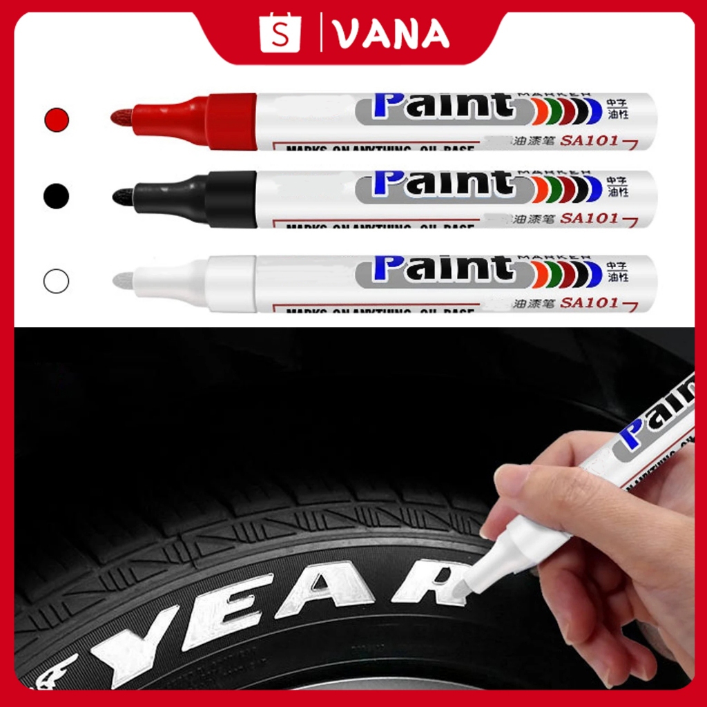 

VANA Paint Marker Toyo Original Spidol Nat Keramik Ori IMPORT PERMANEN/Spidol Ban Mobil Motor / Spidol Ban Terbaik 101