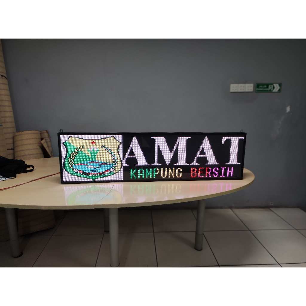 Running Text, Jam Running Text Toko, Running Text JTR350