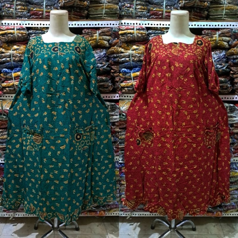 DASTER JUMBO RASTI BY PUTRI DIANA ORIGINAL RESLETING DEPAN BUSUI 2 SAKU DEPAN KEKINIAN