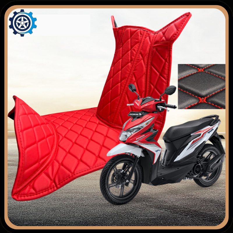 All New Honda Beat 2012-2023 Material Synthetic Leather  3D Karpet Motor