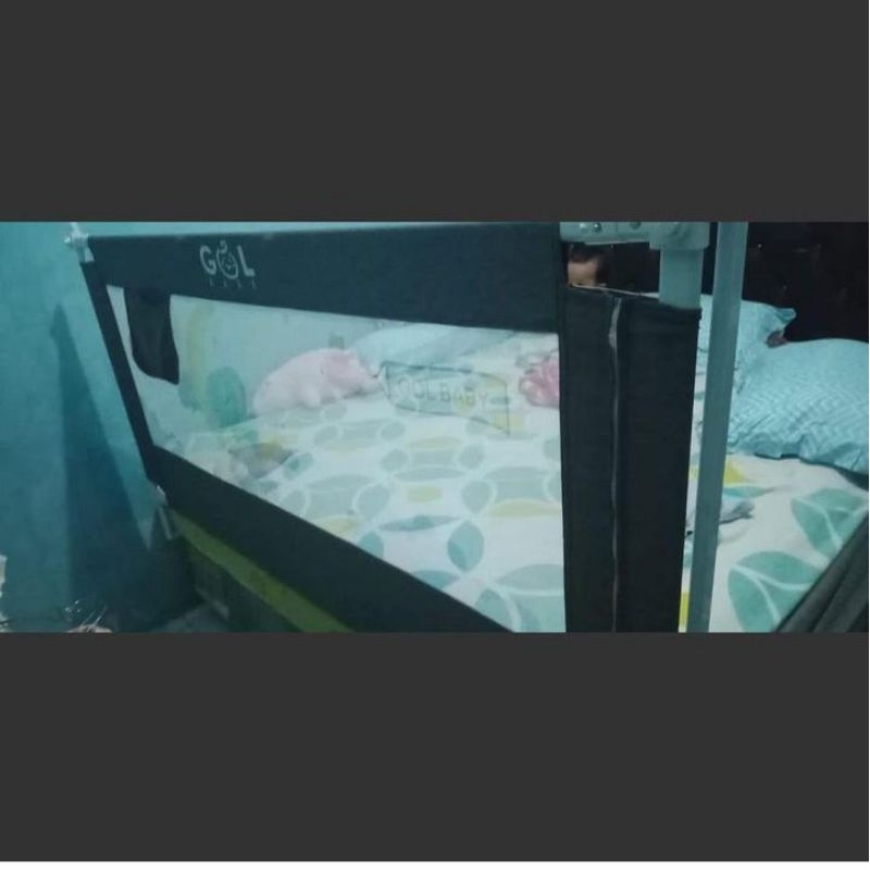 GOL Baby Safety Bed Baby Bedrail Pagar Kasur BAYI Pengaman Pembatas kasur ANAK BABY BAYI