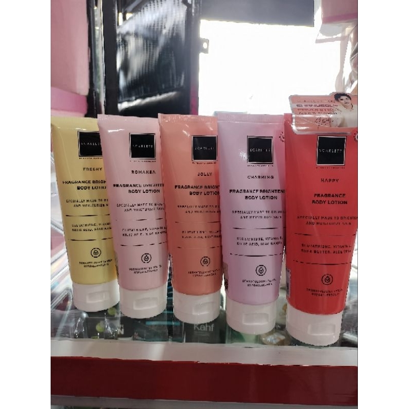 SCARLETT BODY LOTION TUBE