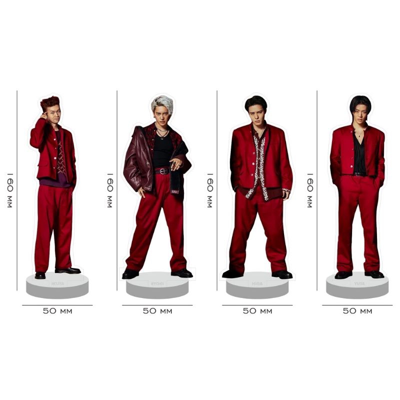 Senomon High and Low: The Worst X Standee Figure Akrilik