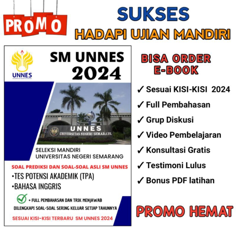 BUKU SM UNNES 2024 LENGKAP