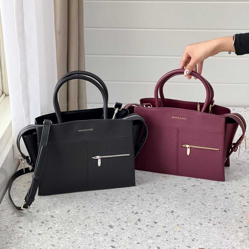 CNK Anwen Trapeze Top Handle Bag (C1627)