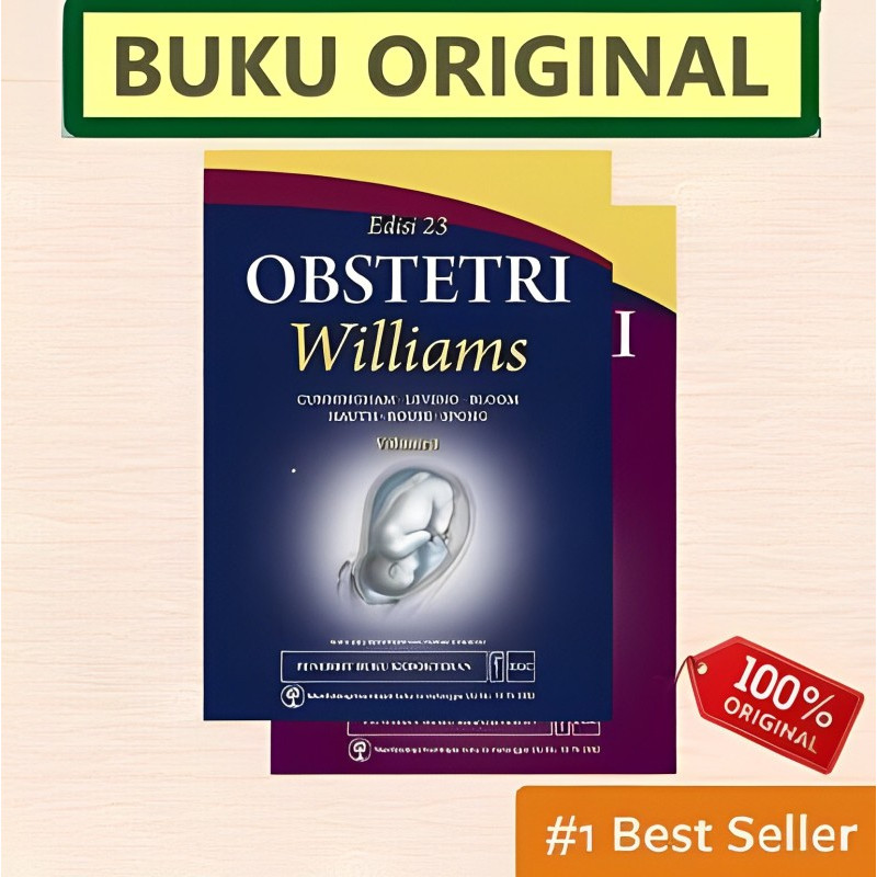 OBSTETRI WILLIAMS EDISI 25 (2-VOLUME SET) - CUNNINGHAM - ORIGINAL