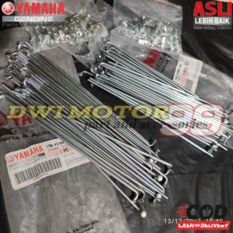 RUJI JARI JARI DEPAN BELAKANG RX-KING RX KING RXKING RING 18 ORIGINAL YAMAHA