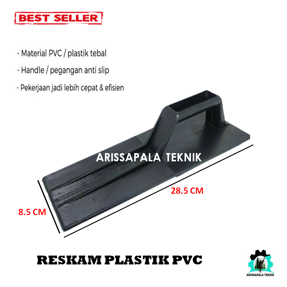 Raskam PVC Roskam Gosokan Plester Acian Semen Dinding Tembok Lantai Reskam Aci