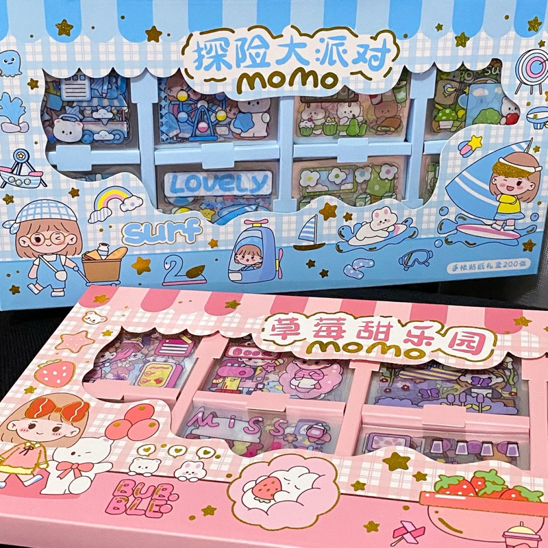 

Momo Sticker Lucu DIY Waterproof (5 lembar) - HZT1200