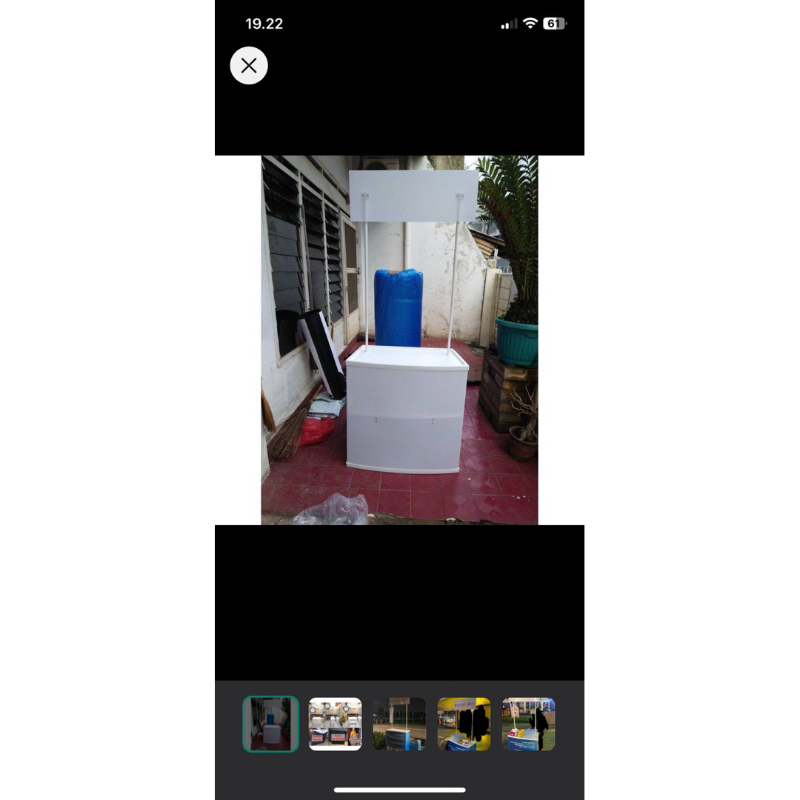 Second Event Desk - Meja Jualan  -  Meja Promosi -  Meja Pameran - Meja Booth Portable
