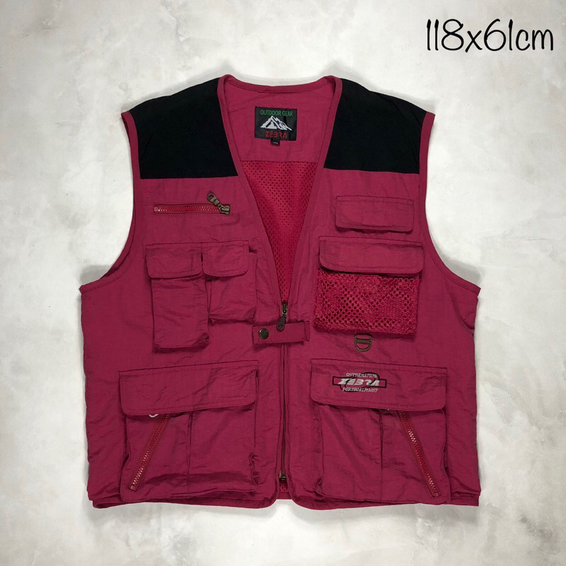 VEST TACTICAL SECOND BRAND ZEBRA XL