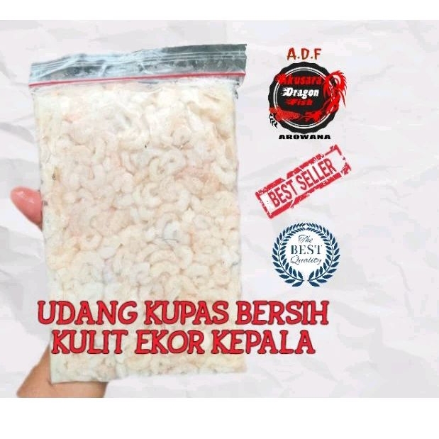 

Udang Api Kupas Bersih Tanpa Kepala, Kulit,Ekor 500gram