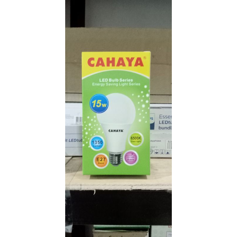 Lampu LED Bulb Series E27 Merk Cahaya 15 watt