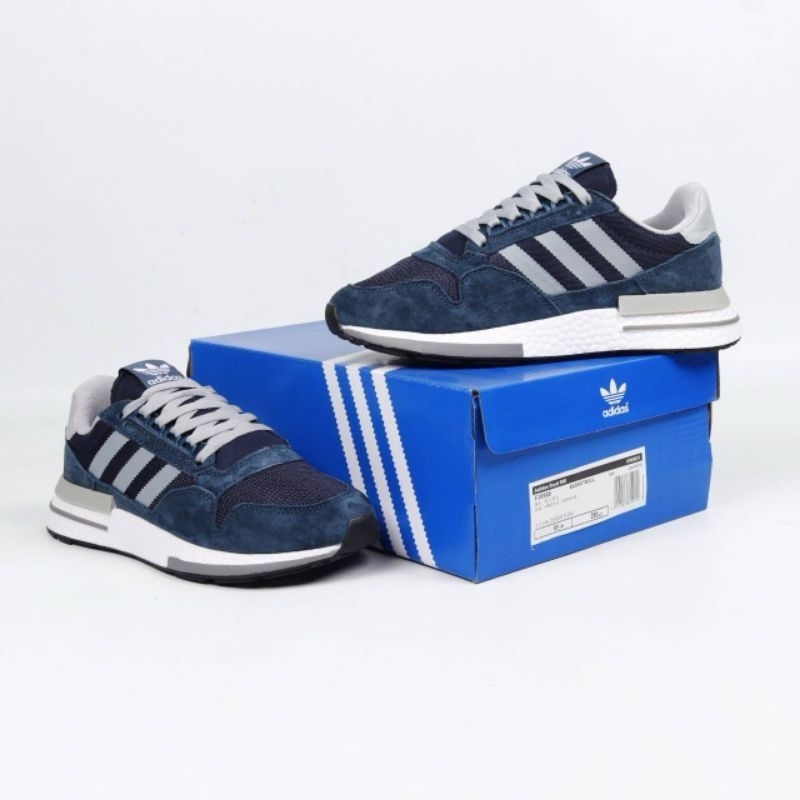Adidas Zx 500 Rm Boost Og Midnight Navy Original BNIB