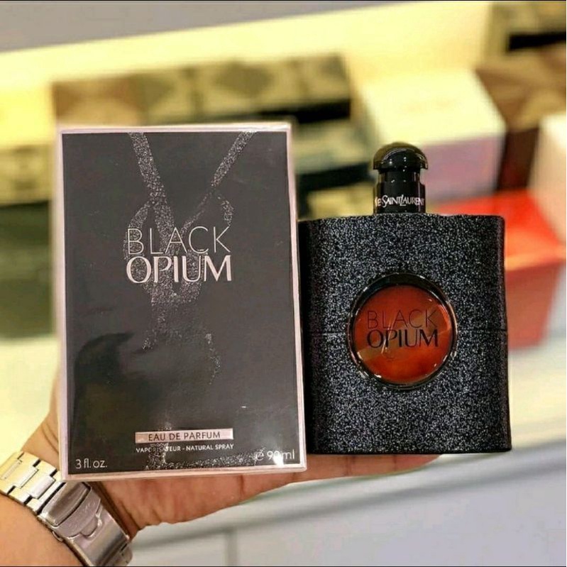 ✨Mall✨ PROMO Parfum Black Opium EDP UNISEX (Pria&wanita) [100mL] (ORIGINAL SINGAPORE WITH BOX ) COD 