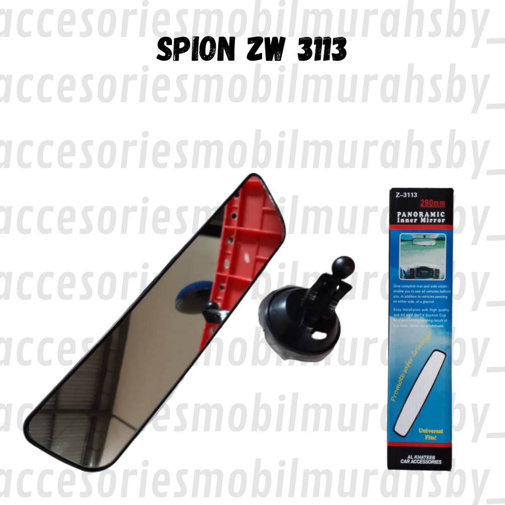 Jaman Now.. Kaca Spion Dalam Mobil Panoramic Miror Z - 3113 290 mm 90W