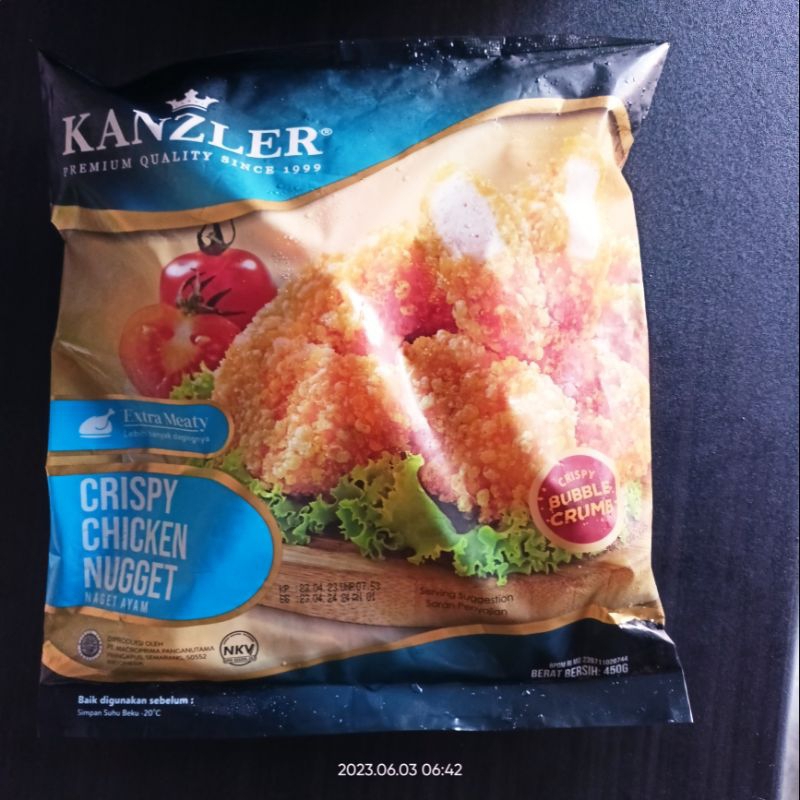 

Kanzler Naget crispy