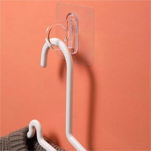 Gantungan Tempel Dinding Magic Hook Tiang Gorden Horden Shower Curtain