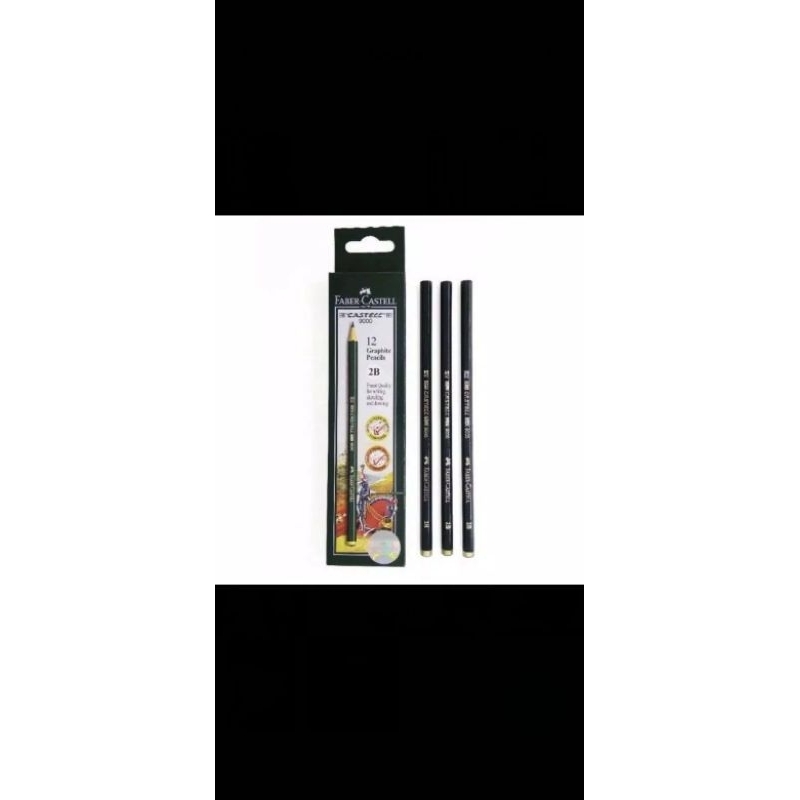 

Pencil Faber - castell 2B 2(12pcs - 1pack)