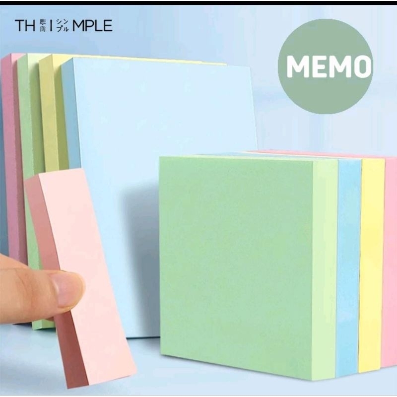 

STICKY NOTE POLOS PENANDA HALAMAN / KERTAS MEMO |Size:76*76mm |Size:76*50mmisi 100 lembar / pack