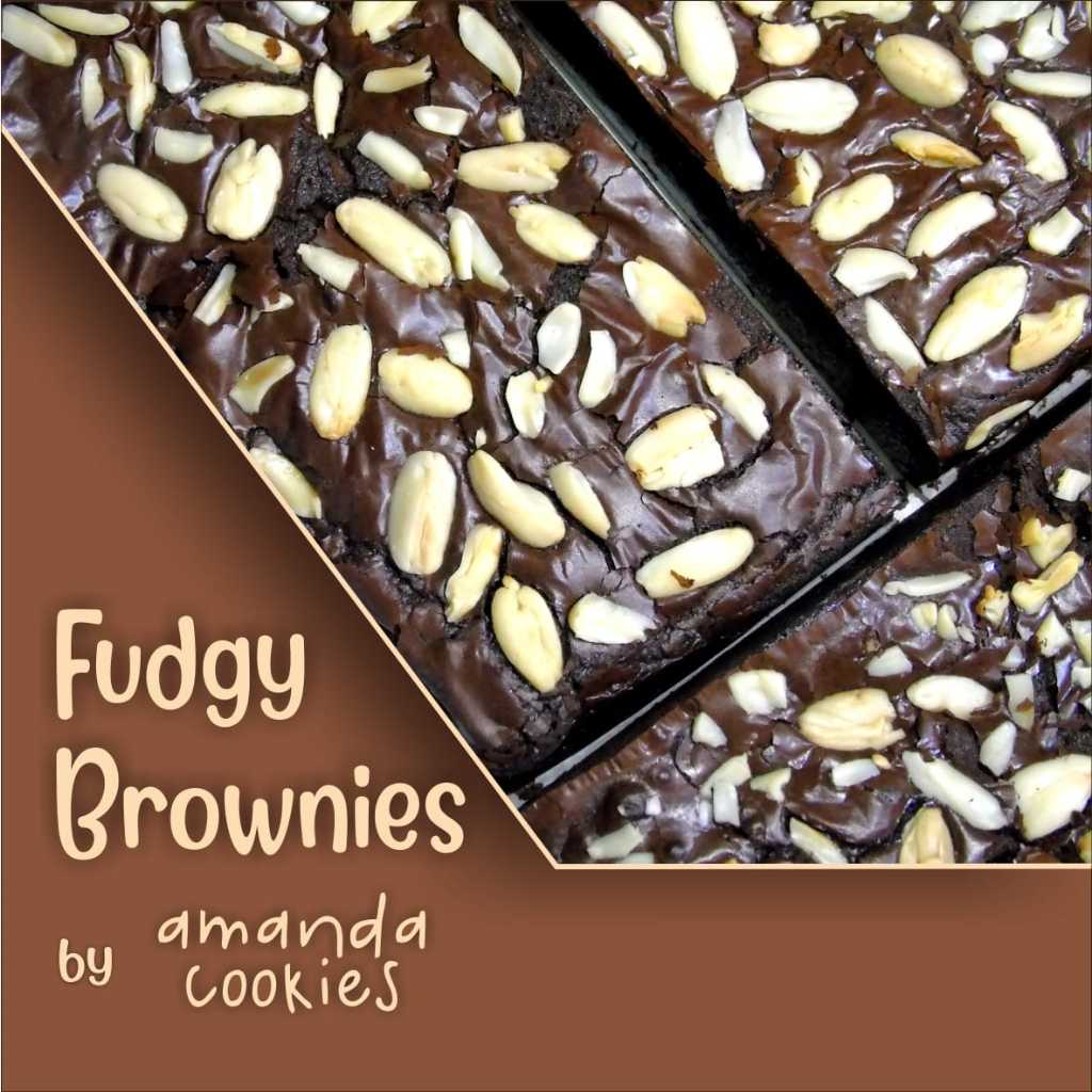 

PO Fudgy Brownies by Amanda Cookies JEMBER