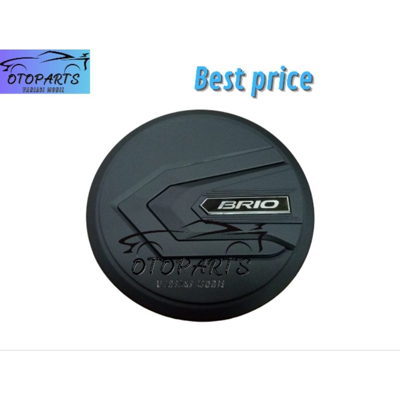 TANK COVER BRIO 2019-UP HITAM DOFF R LINE/AKSESORIS TUTUP TANKI BRIO