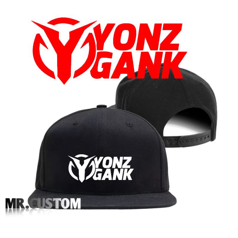 Topi Snapback Premium Yonz Gank - Snapback Bengkel Pak Yono Magelang - Snapback Balap Outdoor Pria W