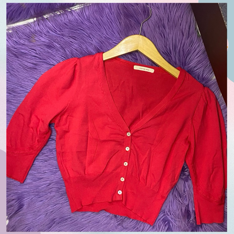 Pre❤️ Cardigan Crop / Preloved Cardigan / Cardigan rajut / Crop Bolero rajut