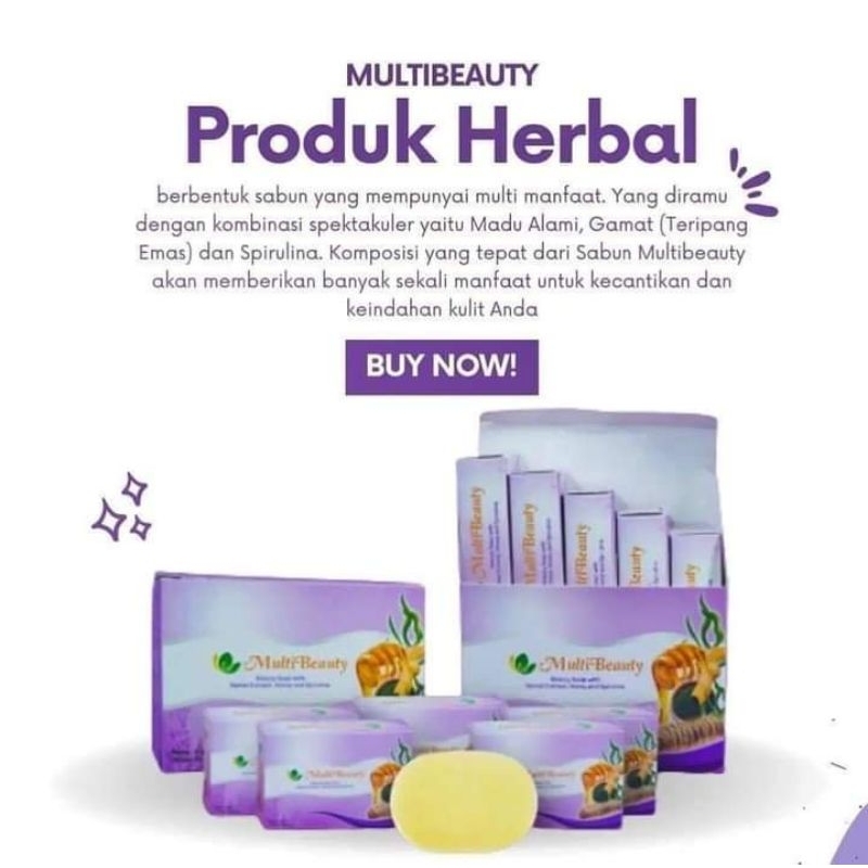 SABUN MULTIBEAUTY 100% ORI - SABUN MBS
