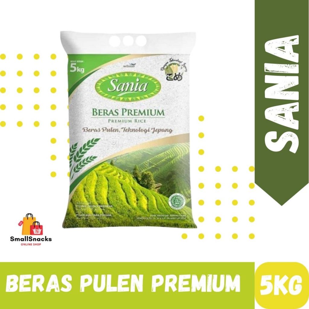 

BERAS SANIA PREMIUM KEMASAN 5KG