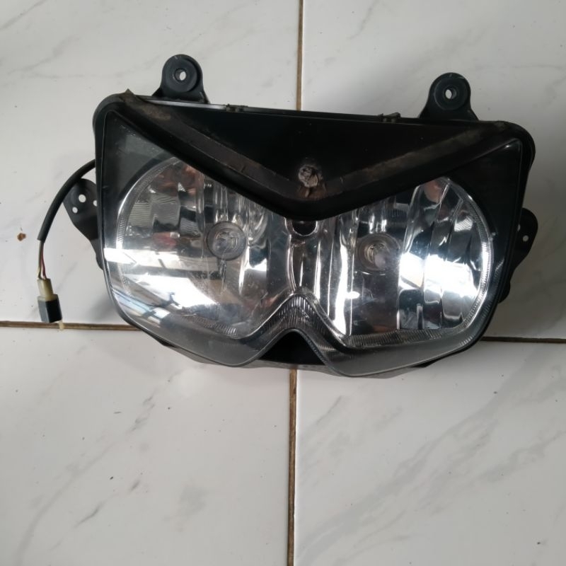 Reflektor ninja 250 R karbu headlamp original ninbu 250 karburator