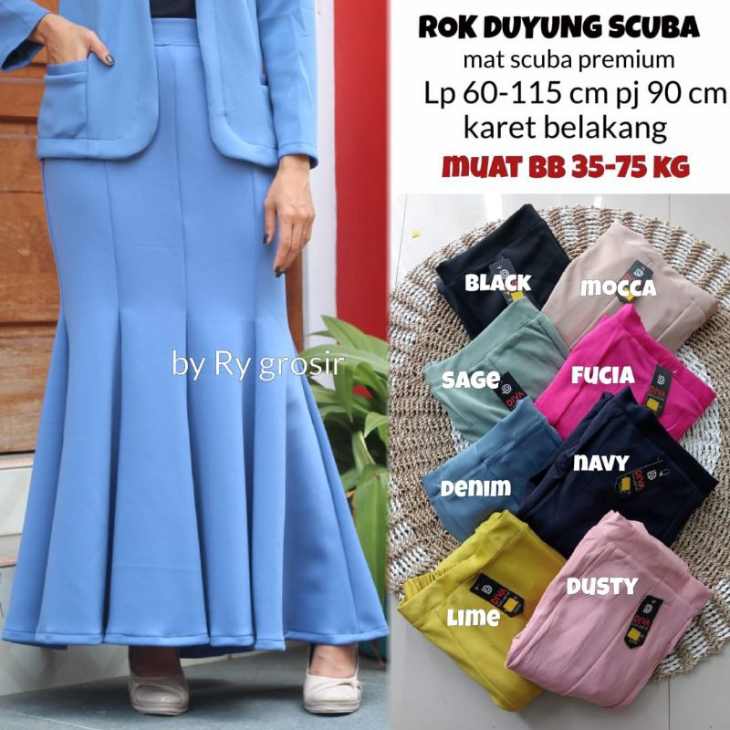 Rok Scuba Mayung Model Duyung Kekinian Terbaru