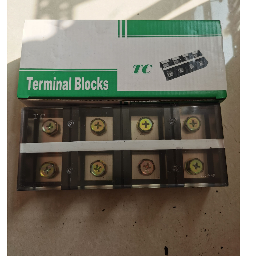 Terminal Block Kaca TC-4004 - Terminal Block 400A 4P Berkualitas