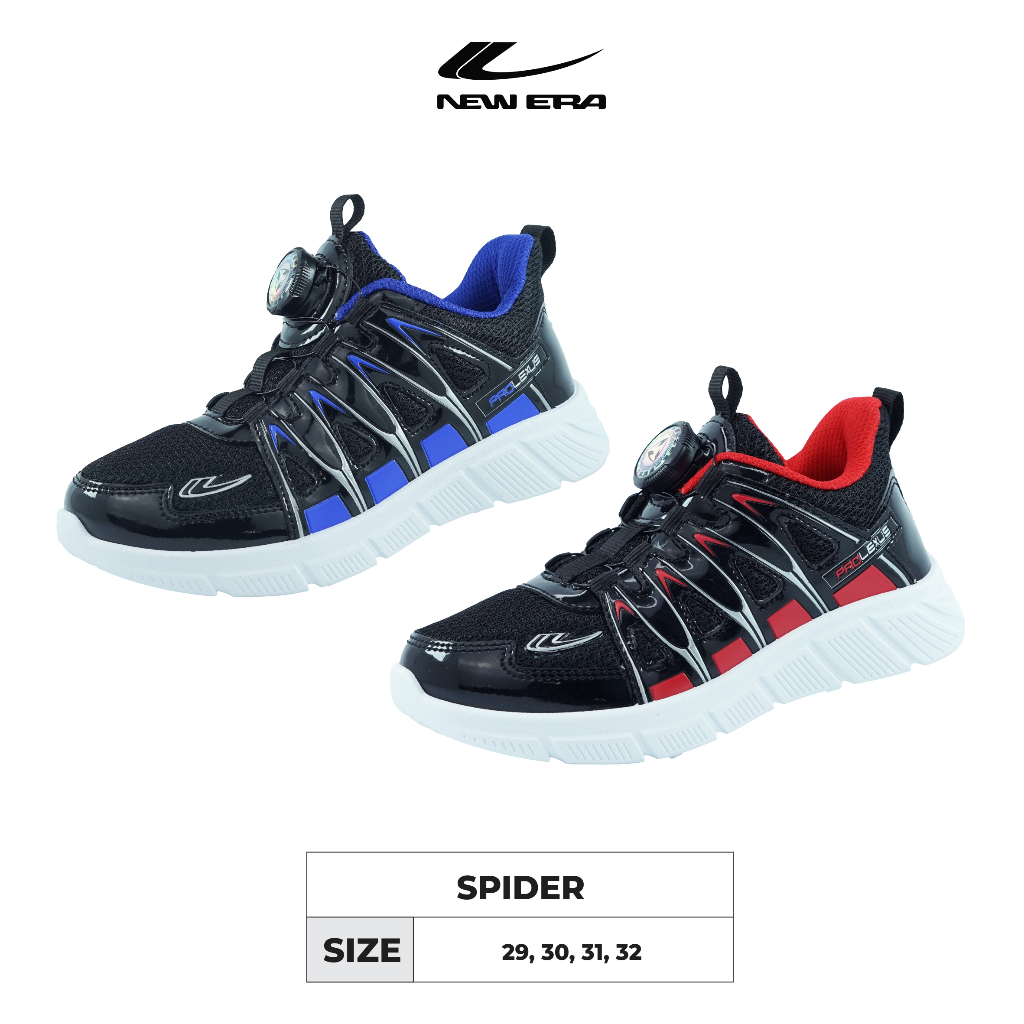 SEPATU ANAK COWOK INJECTION NEW ERA SPIDER 29-32