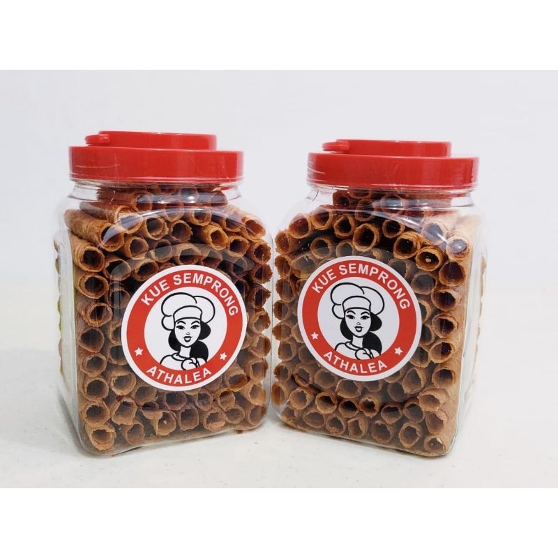

Kue Semprong renyah gurih dan wangi 1toples besar