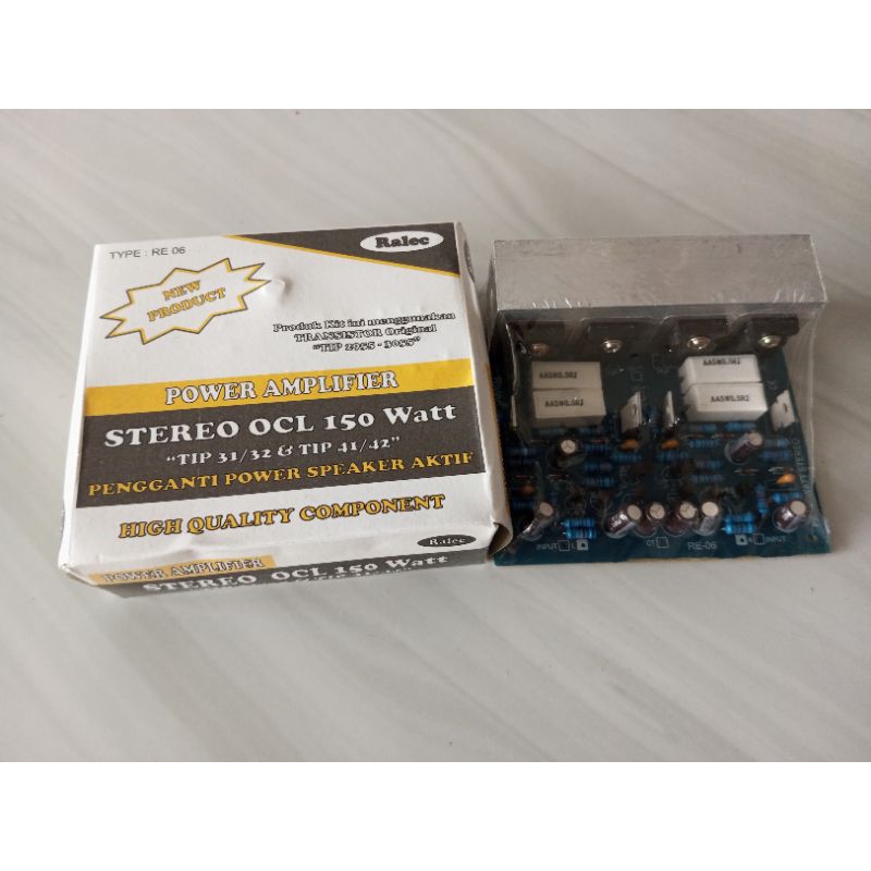 Ralec Power Amplifier Stereo ocl 150 watt