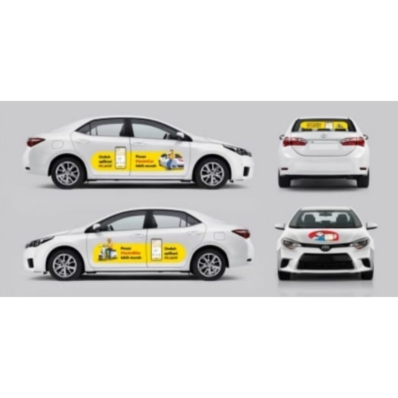 STIKER FULL BRANDING PRIORITAS RESMI MAXIM