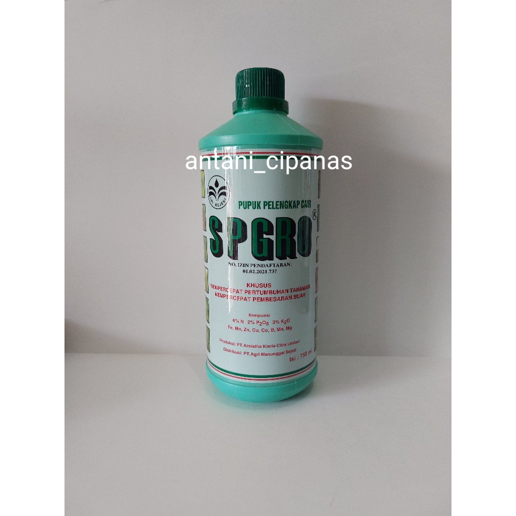 SPGRO SUPERGRO 750ML PUPUK DAUN PPC