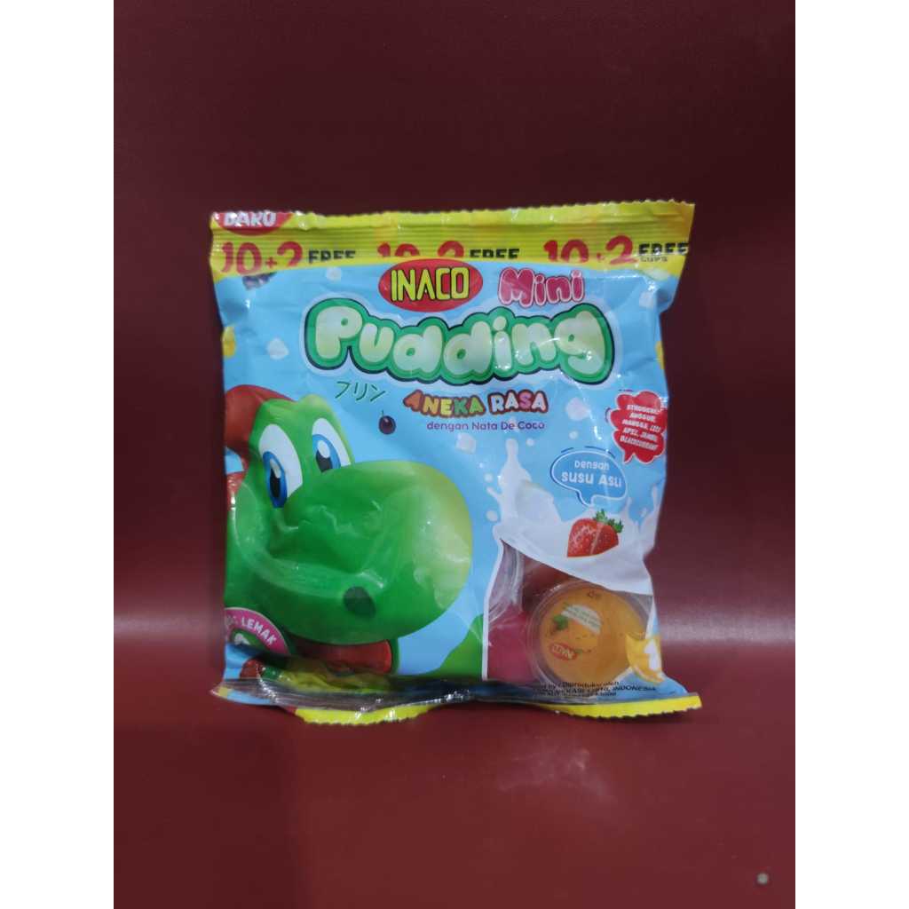 

Inaco Mini Pudding Aneka Rasa 12cup - Mini Puding Inaco Isi 12Pcs