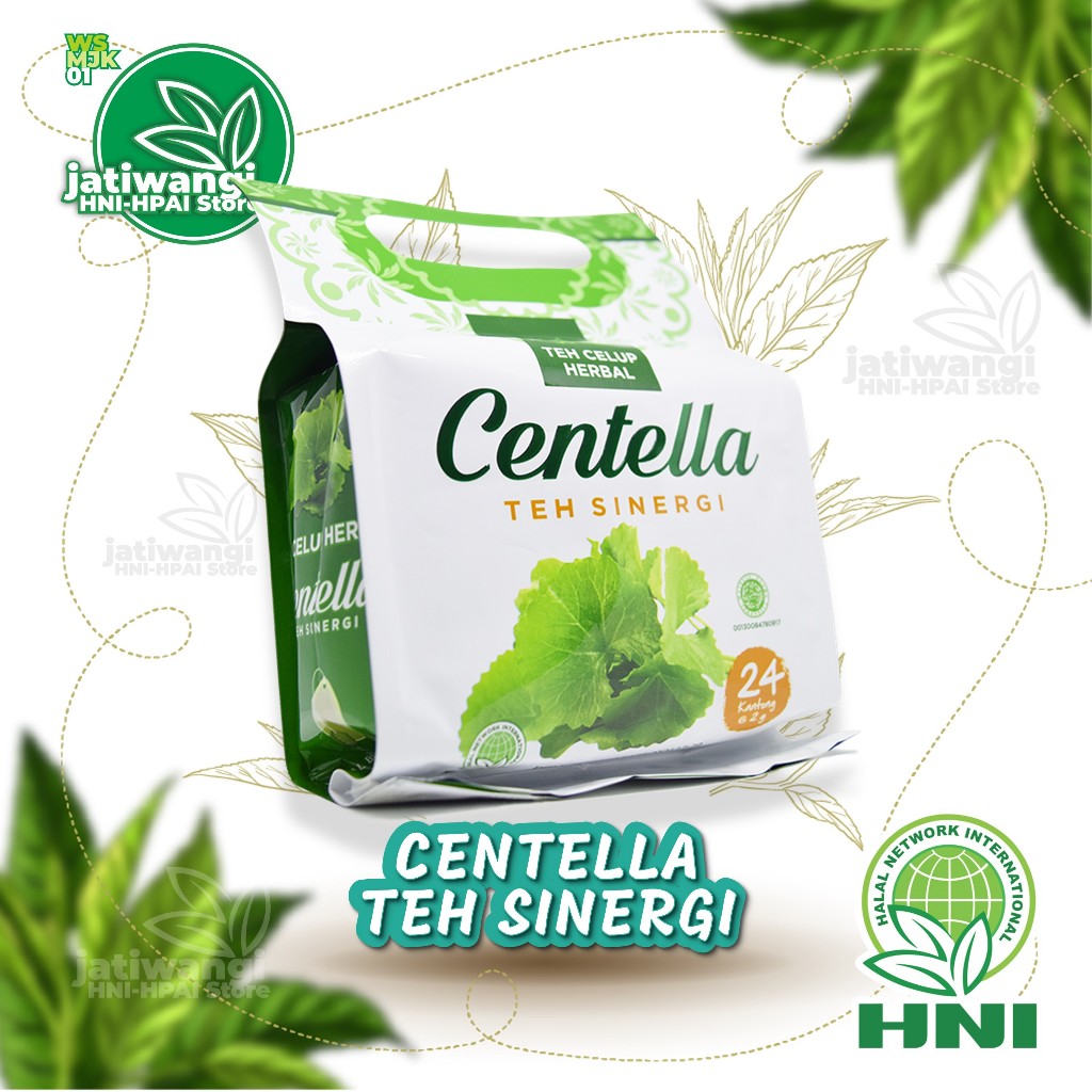 

TEH CENTELLA SINERGI [HNI HPAI] - Teh Herbal Membantu Melancarkan Peredaran darah - ORIGINAL BPOM