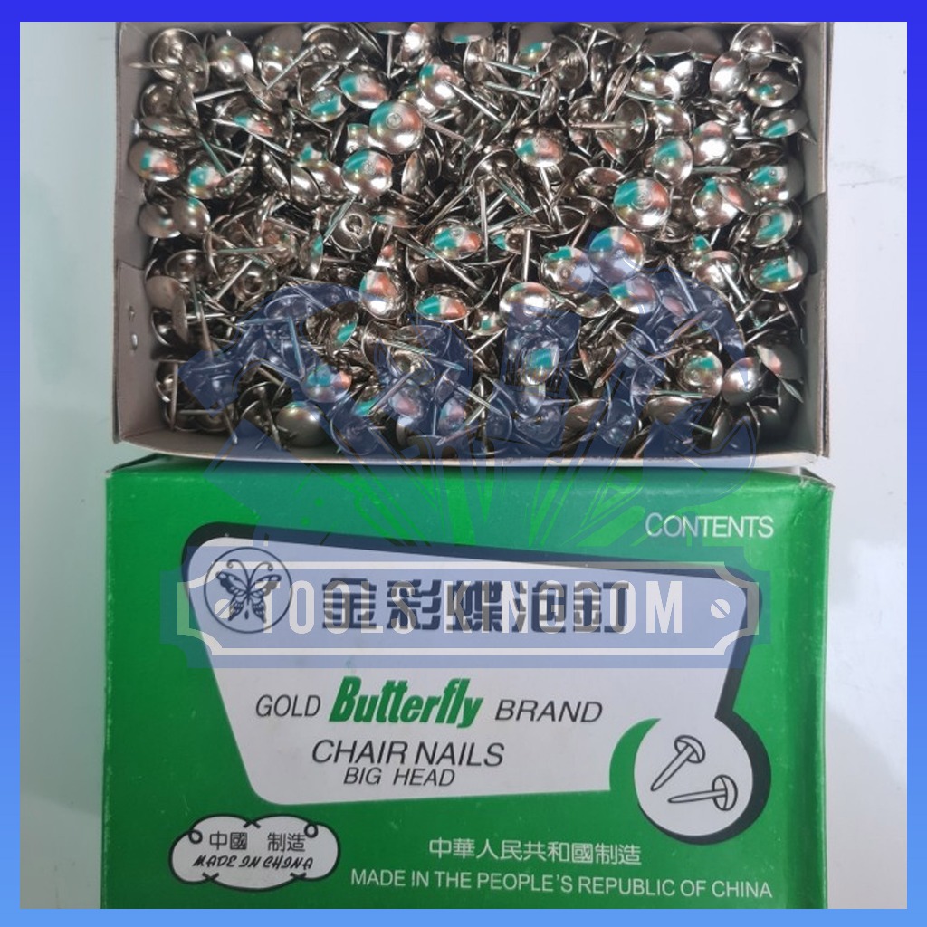 Paku pines 5/8"BUTTERFLY- Paku payung panjang - Paku pines BUTTERFLY