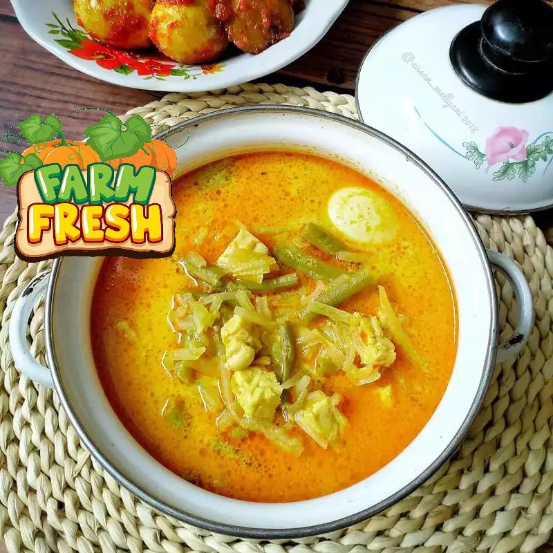 

Sayur Labuh labu tumis labuh tempe 2-3 PORSI