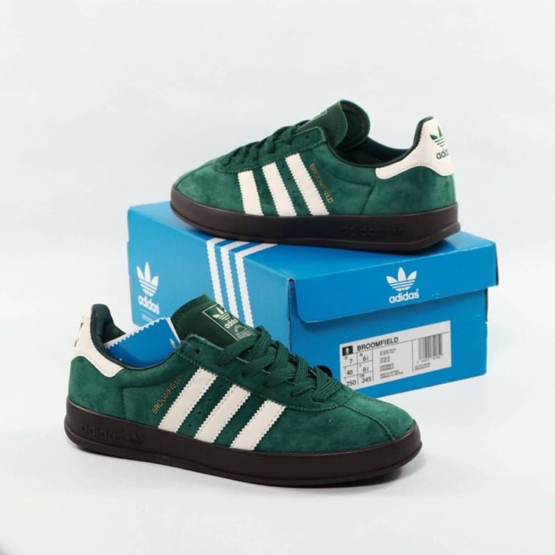 Sneakers ADIDAS BROOMFIELD GREEN BLACK Brand New In Box