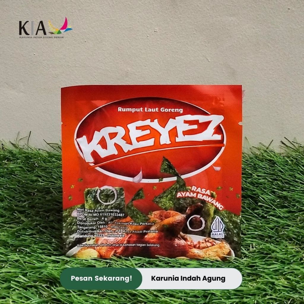 

Kreyez Rumput Laut - Rasa Ayam Bawang