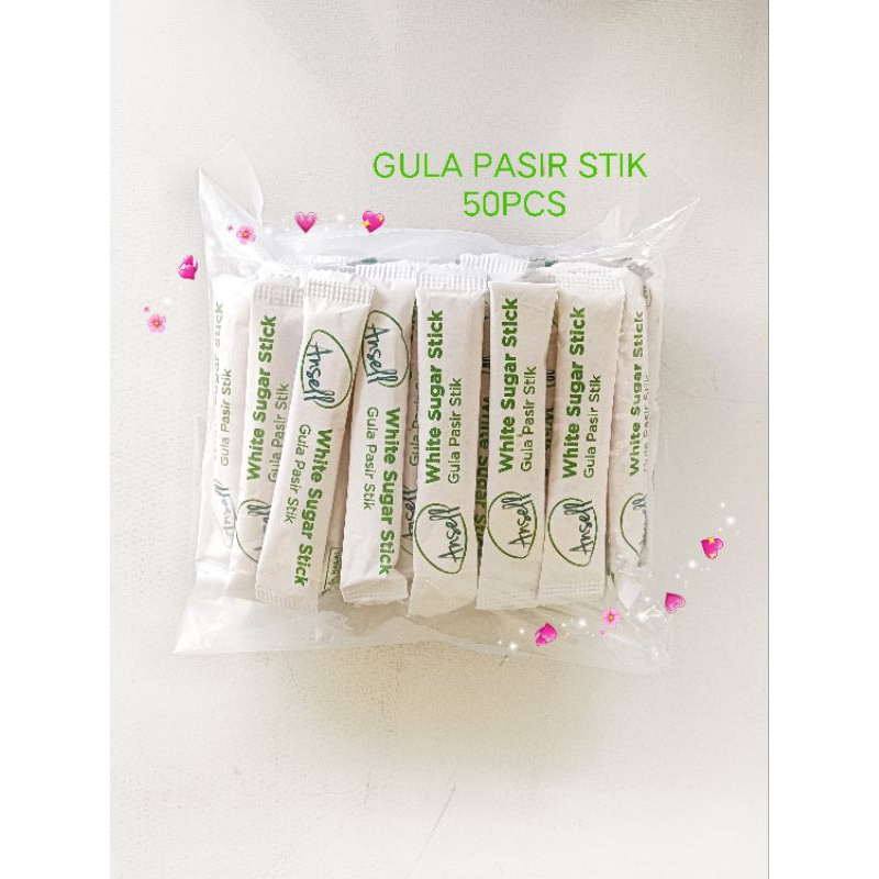 

GULA PASIR STIK 50PCS