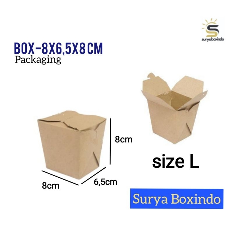 

Rice Box 9x8x11,5 cm Size L {RB 03 KO2}/Foodpail