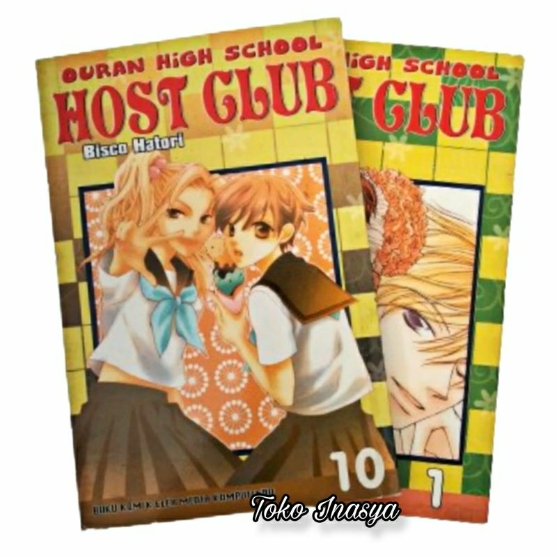 MANGA / KOMIK OURAN HIGH SCHOOL HOST CLUB (BY BISCO HATORI) ORIGINAL