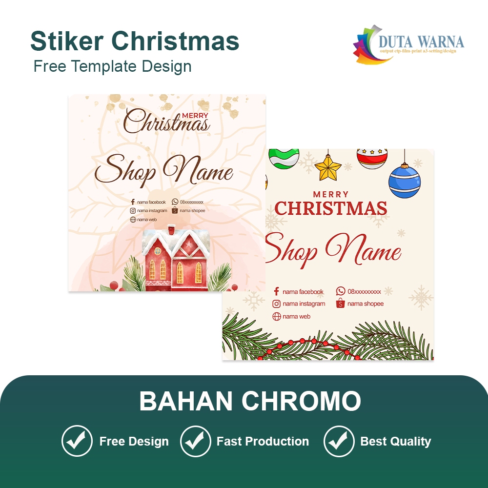 

STIKER CHRISTMAS/ STIKER EDISI KOTAK NATAL/SPESIAL NATAL TAHUN BARU HAMPERS/STIKER SEGEL BOX/ STIKER BOX MAKANAN NATAL/STIKER EDISI NATAL